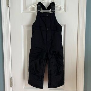 GAP Black Baby Snow Overalls